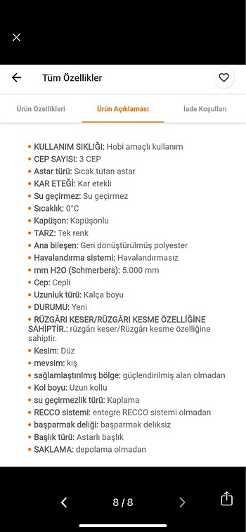 Decathlon mont - Görsel 4