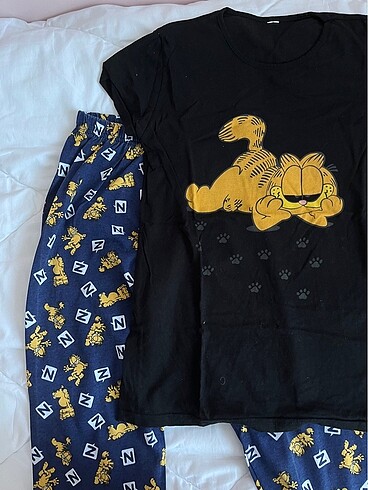 Penti garfield pijama takımı