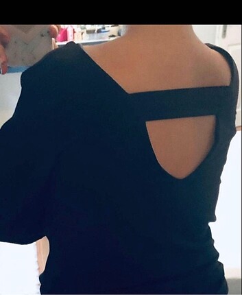 l Beden siyah Renk Siyah Elbise