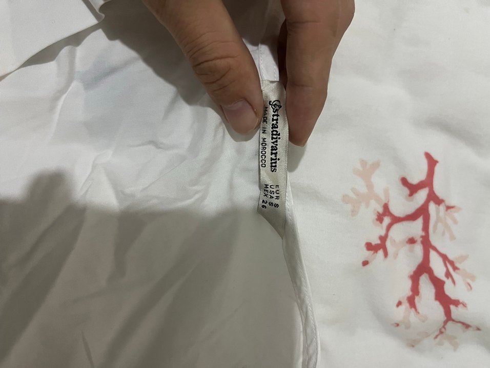 Stradivarius Crop gömlek - Görsel 2