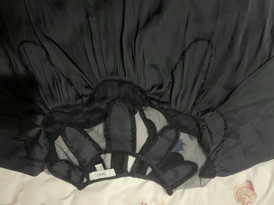 Boncuk işlemeli bluz - Görsel 2