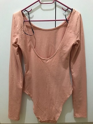 xs Beden pembe Renk Çıt çıtlı body suit