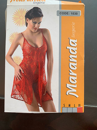 Kırmızı dantel babydoll takım 