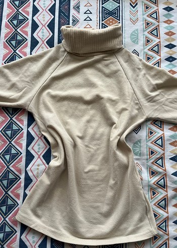 Zara Krem boğazlı triko body