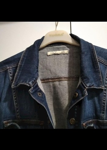 Kadın Lacivert Denim Ceket - Görsel 2