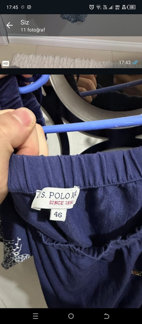 Kadın Lacivert  Bluz - Görsel 2