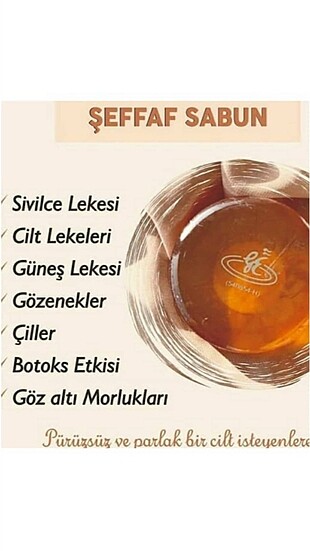 Diğer Şeffaf sabun
