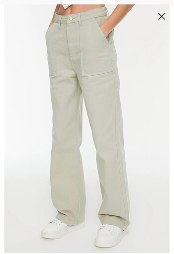 40 Beden Trendyol yüksek bel wide leg jean