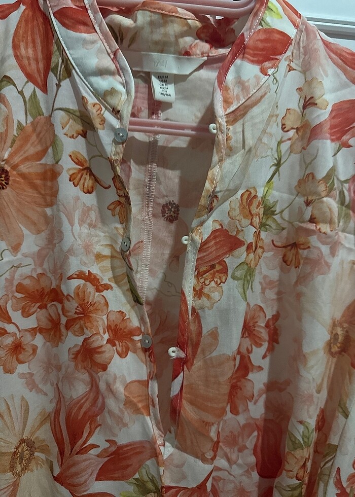 Hm çiçekli elbise - Görsel 2