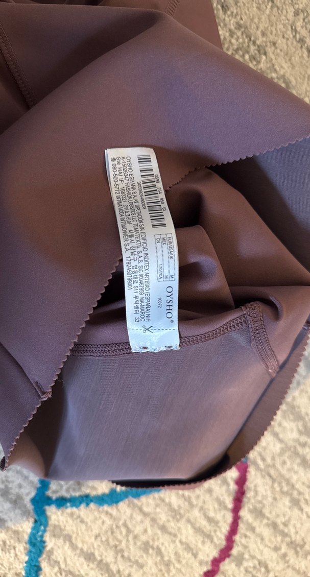 Oysho gül kurusu Kadın tayt - Görsel 4