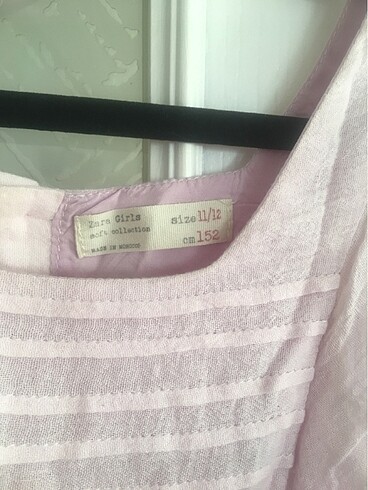11-12 Yaş Beden Zara Girls 11-12 yaş elbise