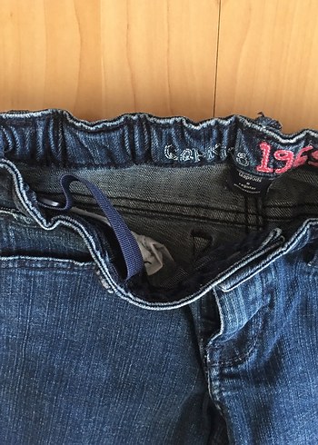 8 Yaş Beden mavi Renk Çocuk Mavi Denim Pantolon