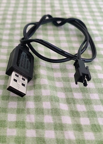 Akülü Arabalar için USB Kablo. 