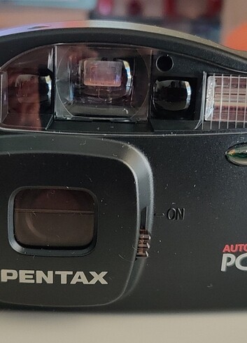 Pentax PC-50 AF Auto Focus Black Handheld Built in Flash Point &