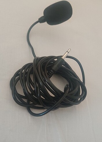 Kablosu Uzun Yaka Mikrofonu. Temiz ve sorunsuz. #mikrofon, #yaka
