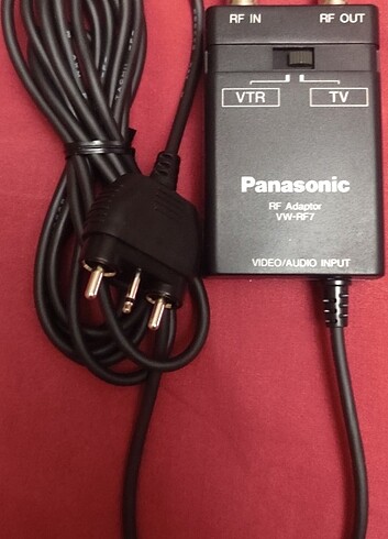  Beden Orijinal Panasonic VW-RF7P RF VHS Video Kamera Adaptör Dönüştürü