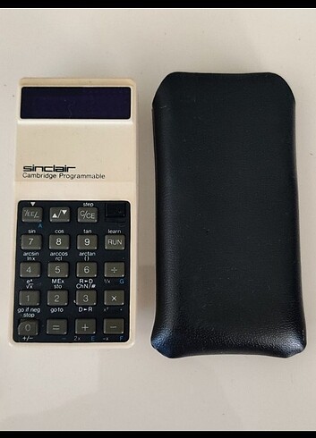 Diğer Sinclair White Cambridge Programmable Scientific Pocket Calculat