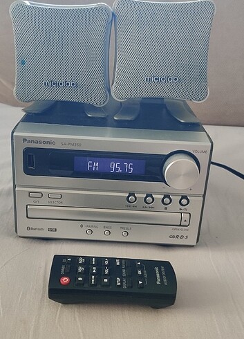 Panasonic SC-PM250EB-S Micro Hi-Fi Bluetooth Speaker System. Cih