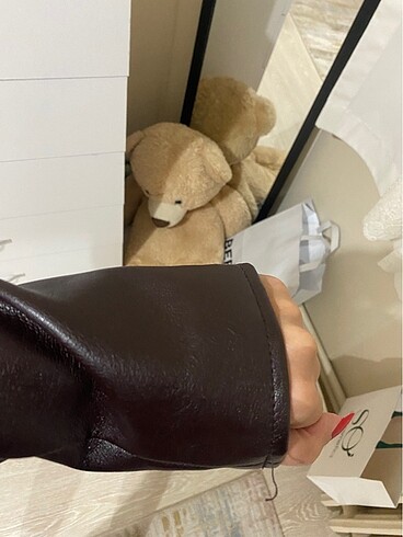 Bershka bershka acı kahve deri ceket