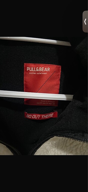 Pull and Bear peluş kürk