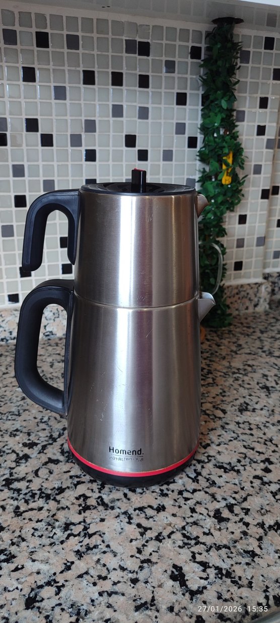 Homend Gri Çay Makinesi - Görsel 2