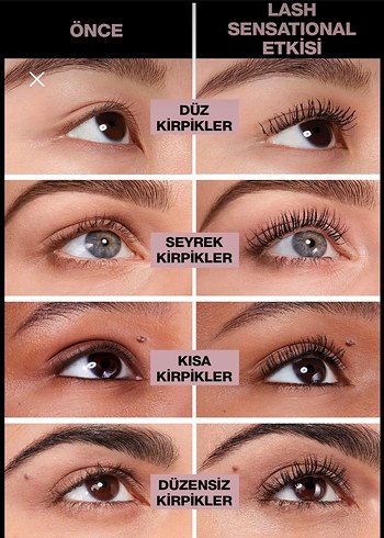 Maybelline Maybelline Lash Sensational Maskara Siyah