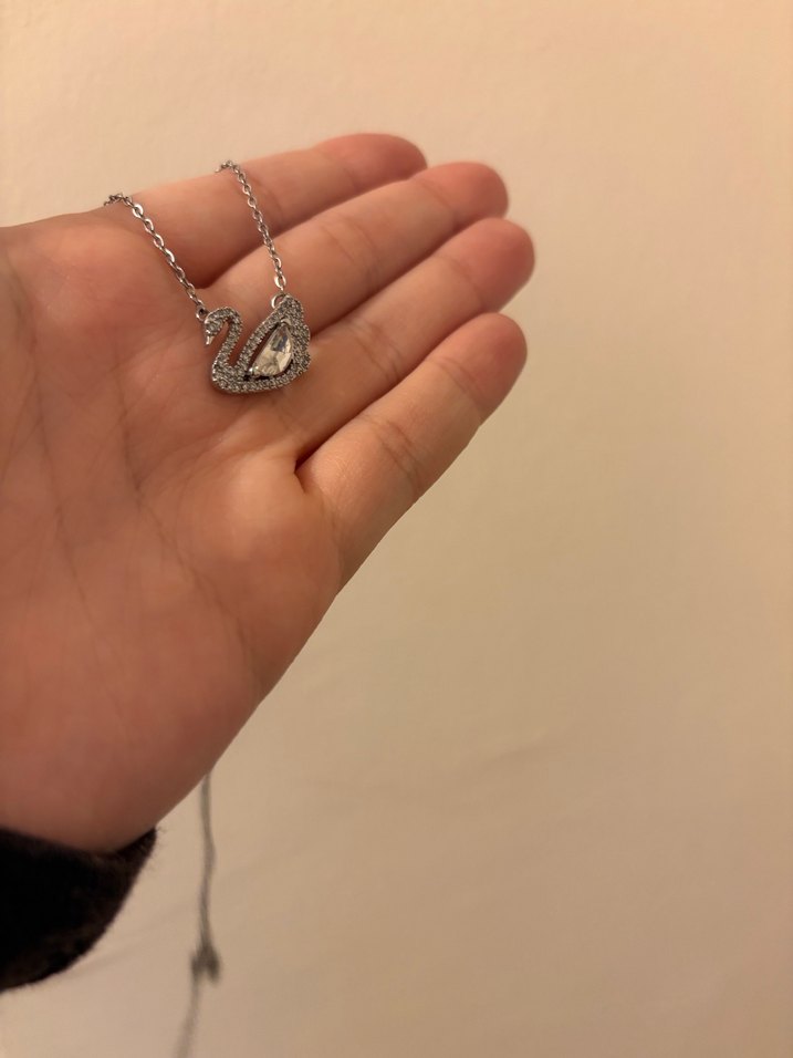 Swarovski Kuğ Kolye - Görsel 3