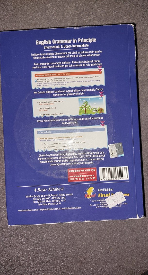İngilizce Dilbilgisi Kitabı - Orta ve Üst Düzey - Görsel 3