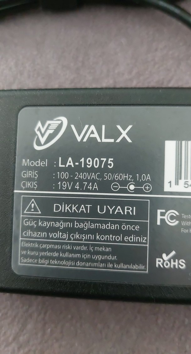 Valx 90W Siyah Şarj Adaptörü - Görsel 3