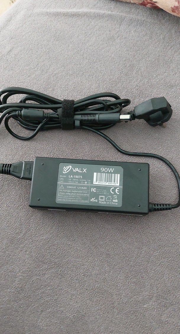 Valx 90W Siyah Şarj Adaptörü - Görsel 2