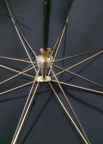 KNIRPS VİNTAGE SİYAH ŞEMSİYE - Görsel 6