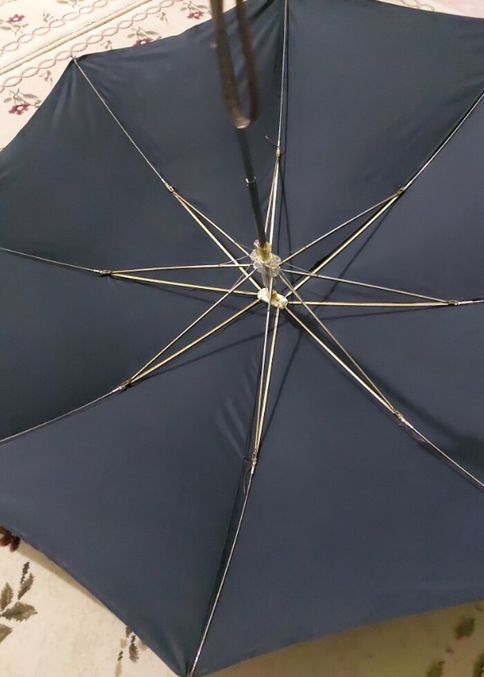 KNIRPS VİNTAGE  SİYAH ŞEMSİYE - Görsel 2