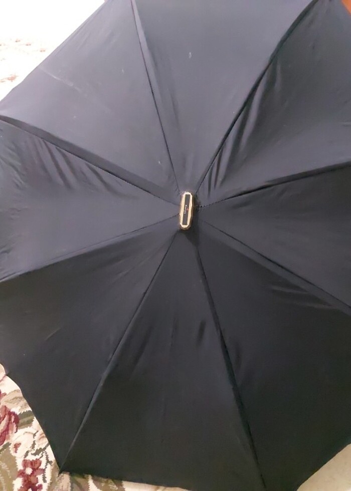 KNIRPS VİNTAGE  SİYAH ŞEMSİYE - Görsel 3