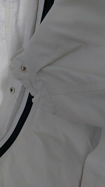 İPEKYOL BEYAZ KOT DETAYLI 34 BEDEN KABAN - Görsel 7