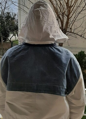 İPEKYOL BEYAZ KOT DETAYLI 34 BEDEN KABAN - Görsel 12