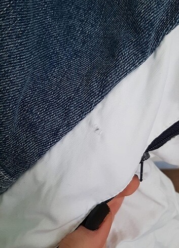 İPEKYOL BEYAZ KOT DETAYLI 34 BEDEN KABAN - Görsel 19