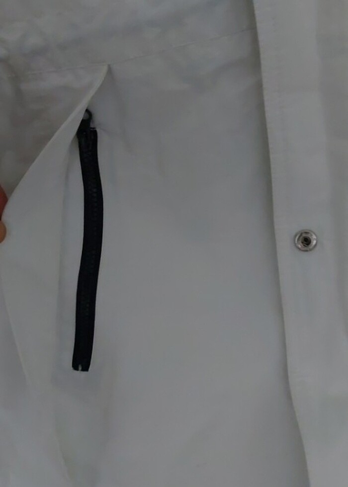 İPEKYOL BEYAZ KOT DETAYLI 34 BEDEN KABAN - Görsel 5