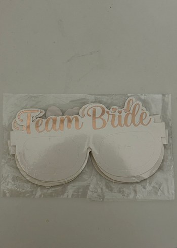  Bride to Be &Team Bride Parti Gözlük