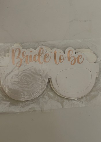Bride to Be &Team Bride Parti Gözlük