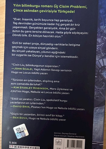 Üç Cisim Problemi - Cixin Liu
