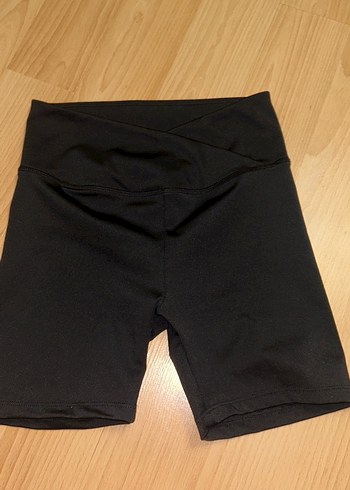 Siyah Mini Spor Şortu - Görsel 2