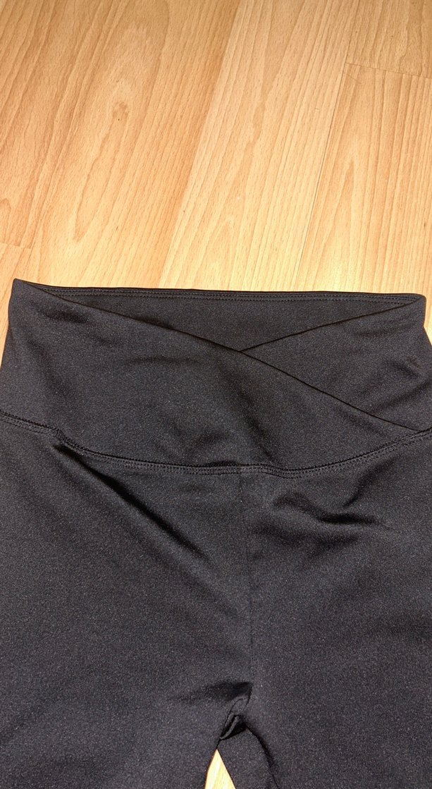 Siyah Mini  Spor Şortu - Görsel 5