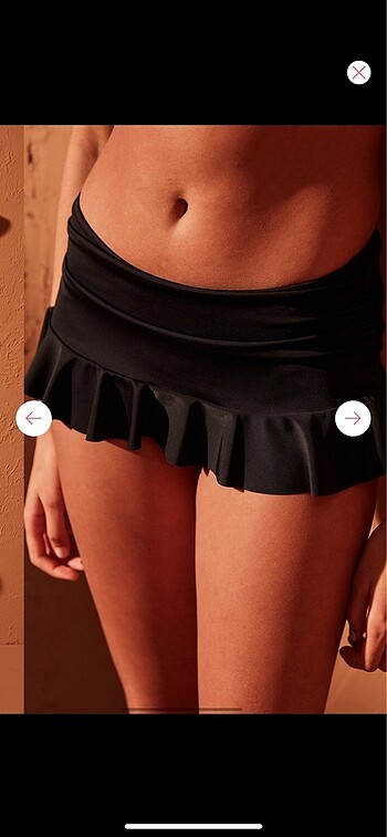 fırfırlı bikini altı