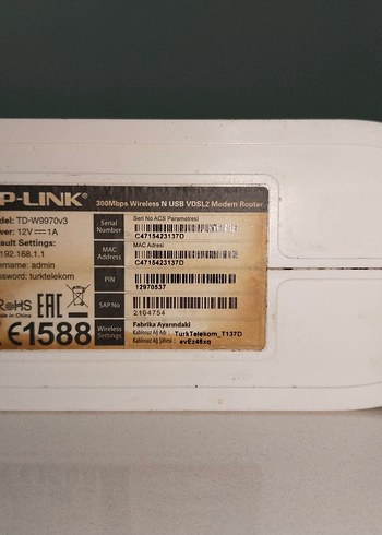 Türk Telekom modem VDSL/VDSL2 - Görsel 3