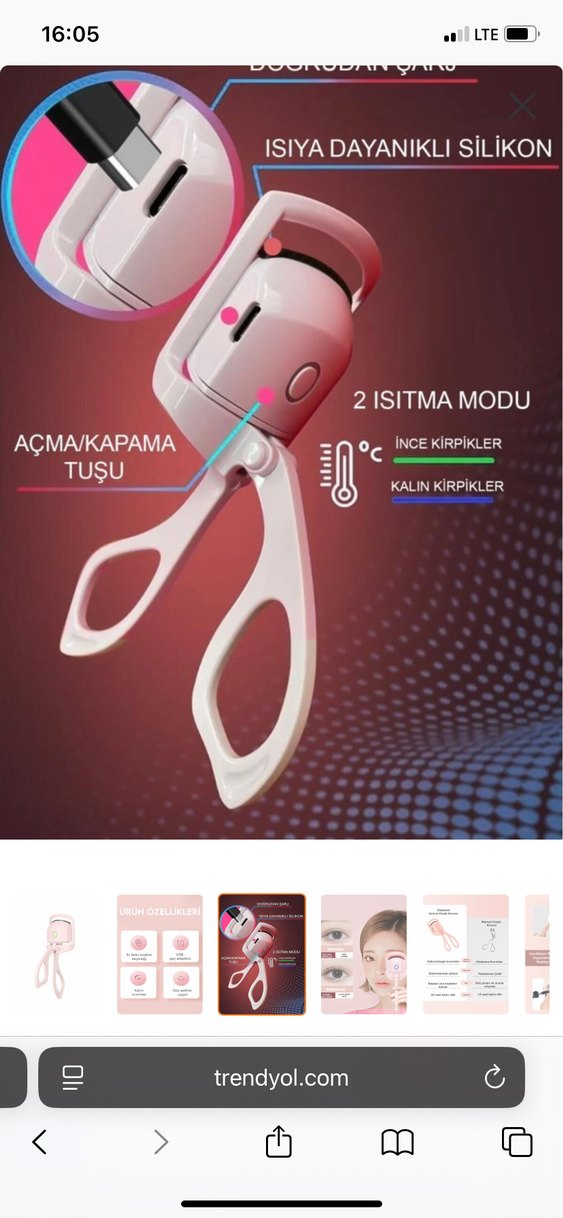 Elektrikli Kirpik Kıvırıcı - Görsel 4