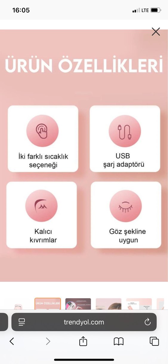 Elektrikli Kirpik Kıvırıcı - Görsel 3