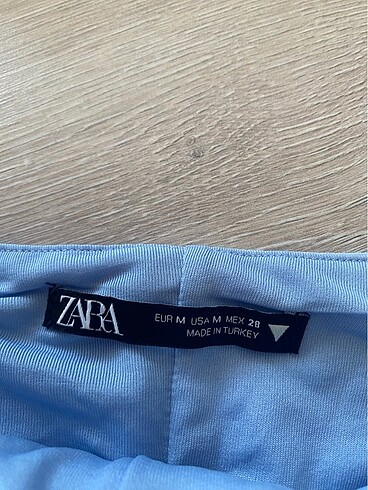 m Beden Zara straplez elbise