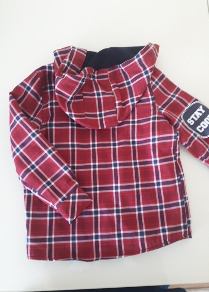 İçi polar  güzel bir gömlek.  - Görsel 2