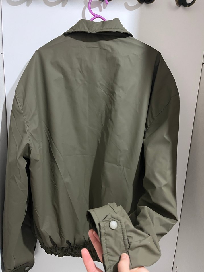 Haki Yeşil Düğmeli Erkek Ceket - Görsel 2