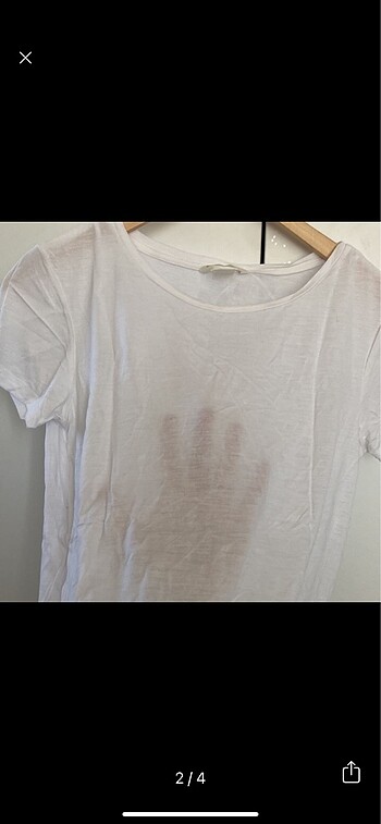 H&M H&m viskoz tshirt